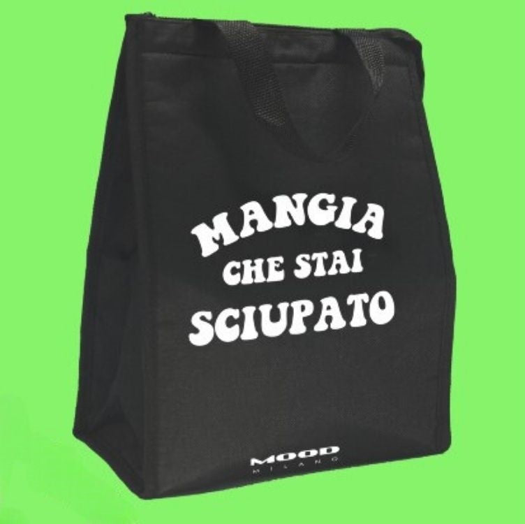 Borsa porta pranzo black Mood – MOOD MILANO STORE