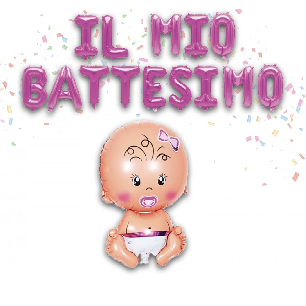 Set Palloncini Il Mio Battesimo Bambina – MOOD MILANO STORE